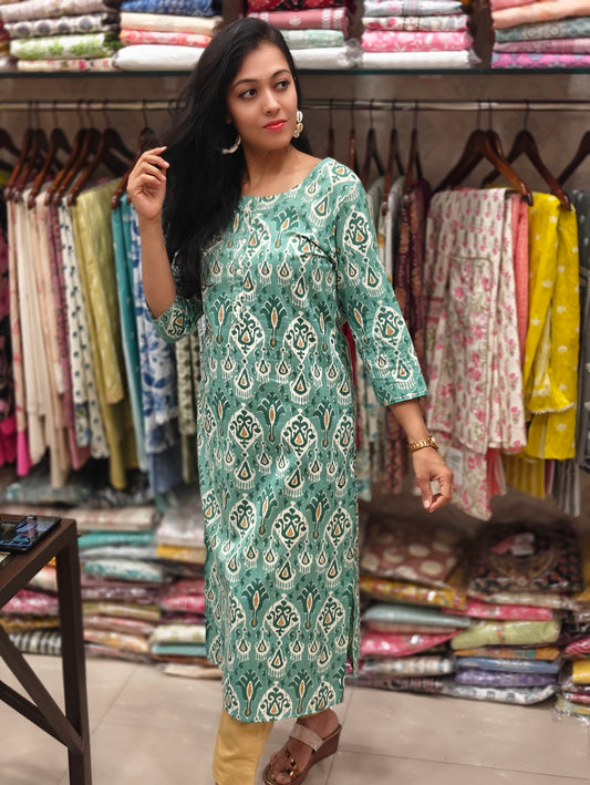 Pure Cotton Kurti 011626