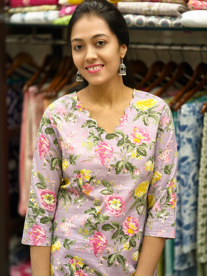 Pure Cotton Kurti 011629