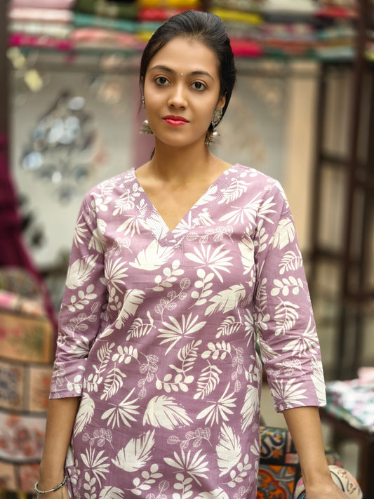 Pure Cotton Kurti 011646