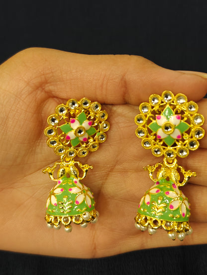 Nivedita Jhumki Earrings 012335