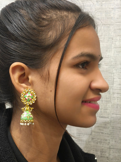 Nivedita Jhumki Earrings 012335