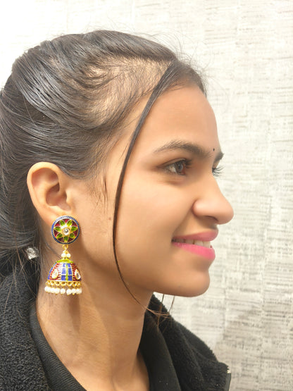 Heena Jhumki Earrings 012325