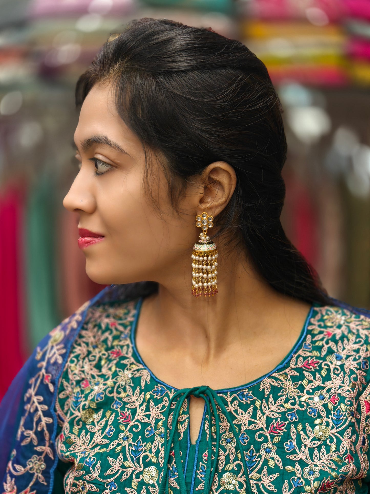 Reva Jhumki Earrings 012315