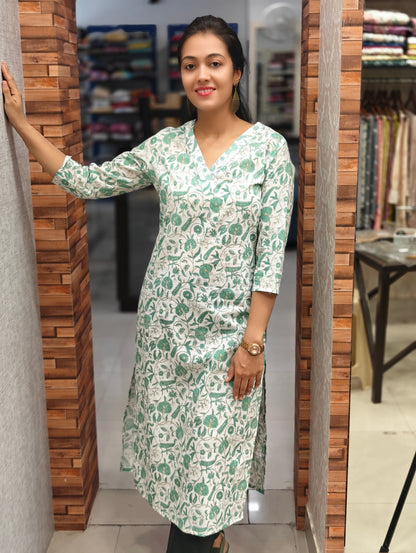 Pure Cotton Kurti 011628