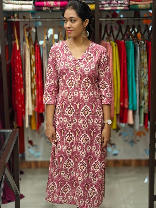 Pure Cotton Kurti 011474